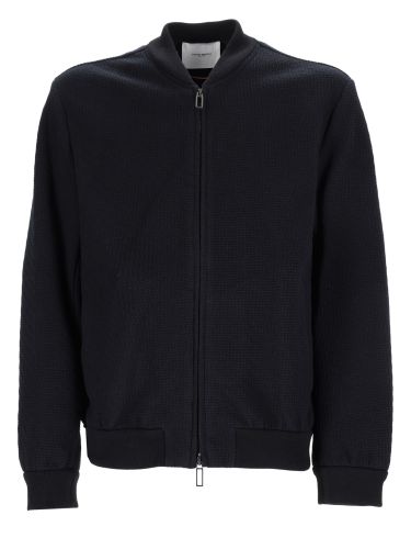 Giacca in misto cotone con zip - paolo pecora milano - Modalova