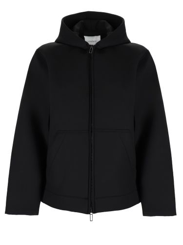 Cappotto con cappuccio e zip - paolo pecora milano - Modalova