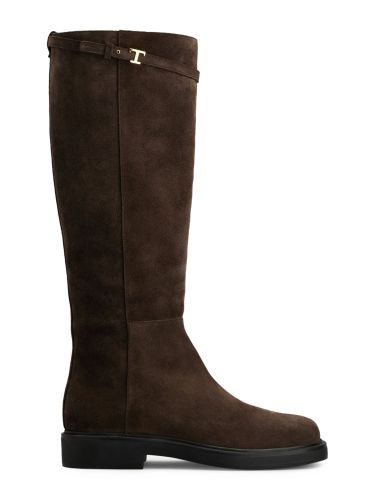 Tod's stivale in suede - tod's - Modalova