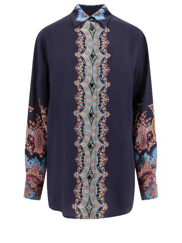 Etro camicia con stampa floreale - etro - Modalova