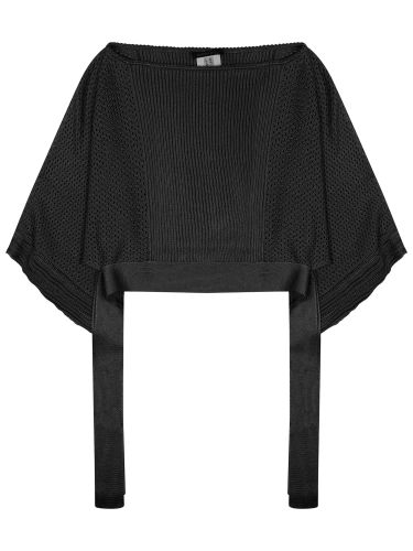 Alberta ferretti knitted poncho - alberta ferretti - Modalova