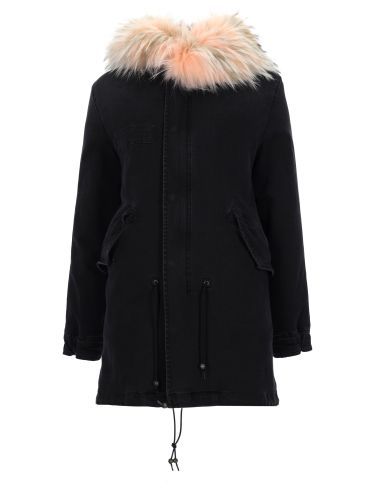 Giacca parka con pelliccia - mr & mrs italy - Modalova