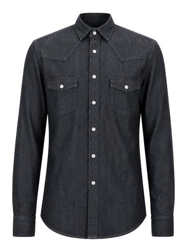 Camicia in denim di cotone - brian dales - Modalova