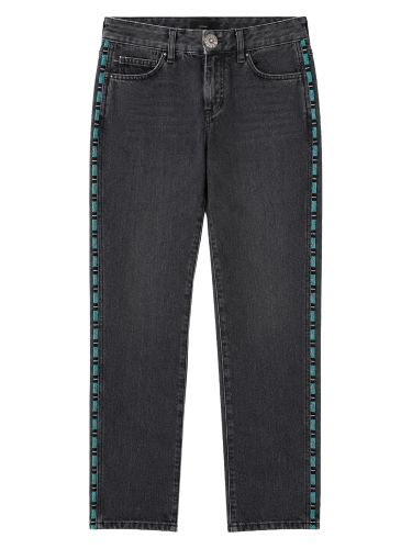 Alanui jeans in denim di cotone - alanui - Modalova