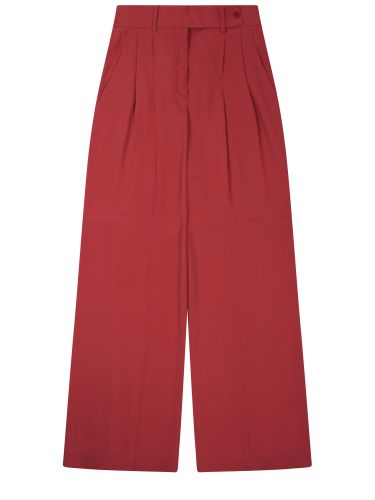 Wide leg tailored pants - alberta ferretti - Modalova