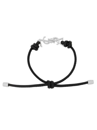 Bracciale cassandre in pelle - saint laurent - Modalova
