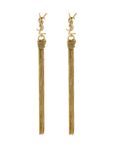 Saint laurent orecchini con logo - saint laurent - Modalova