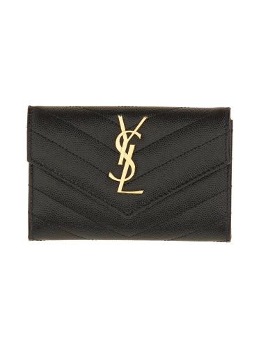 Portafoglio envelope "cassandre" small - saint laurent - Modalova