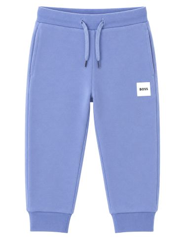 Boss joggers in pile di cotone - boss - Modalova