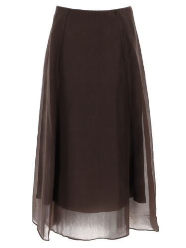 Circle" midi skirt - brunello cucinelli - Modalova