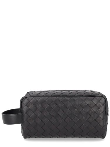Clutch bag with woven pattern - bottega veneta - Modalova