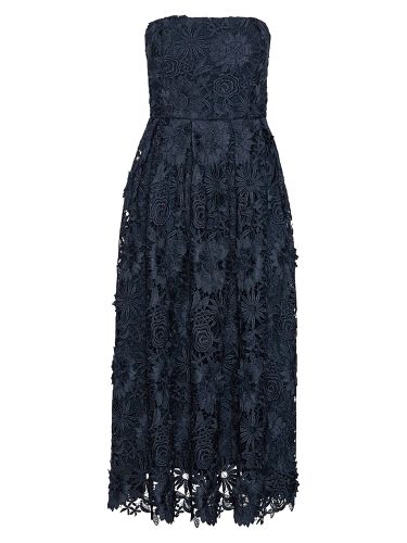 Rotate 3d lace midi dress - rotate - Modalova