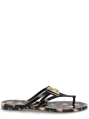 Dolce & gabbana slide con logo - dolce & gabbana - Modalova