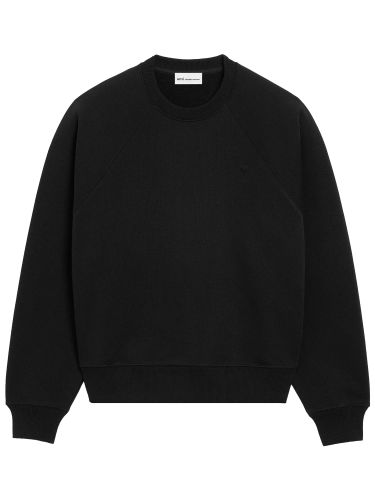 Ami paris sweatshirt with logo - ami paris - Modalova