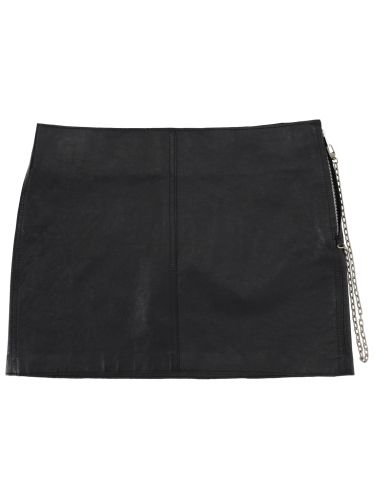 Alexander wang leather miniskirt - alexander wang - Modalova