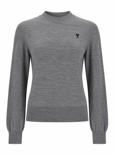 Ami paris maglia con logo - ami paris - Modalova