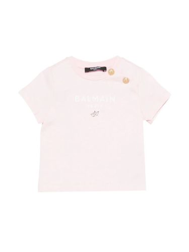 Balmain t-shirt with logo - balmain - Modalova