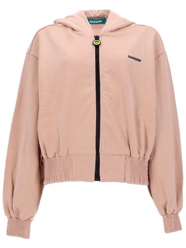 Barrow felpa con zip e cappuccio - barrow - Modalova