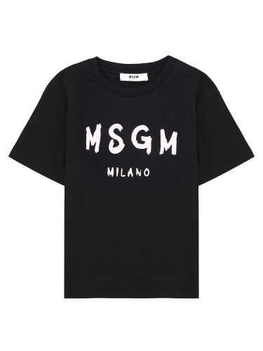Msgm t-shirt con logo - msgm - Modalova