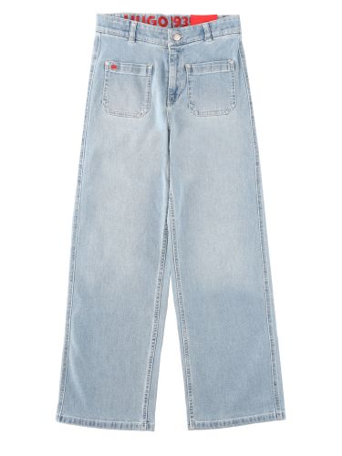 Hugo jeans con patch logo - hugo - Modalova