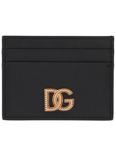 Dolce & gabbana leather card holder - dolce & gabbana - Modalova