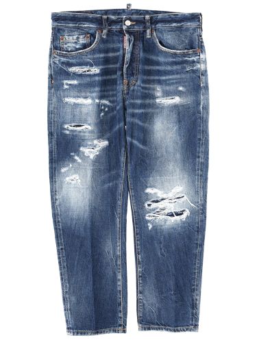 Jeans with "destroyed" details - dsquared - Modalova