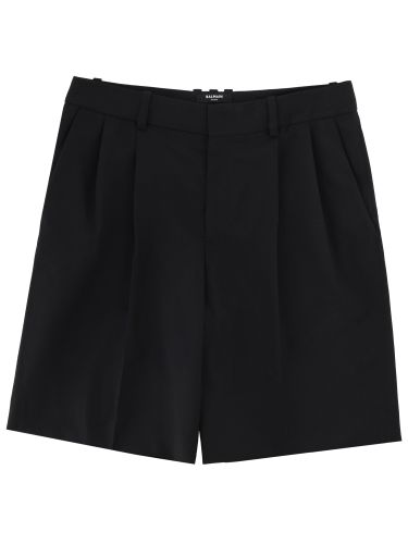 Balmain wool tailored shorts - balmain - Modalova