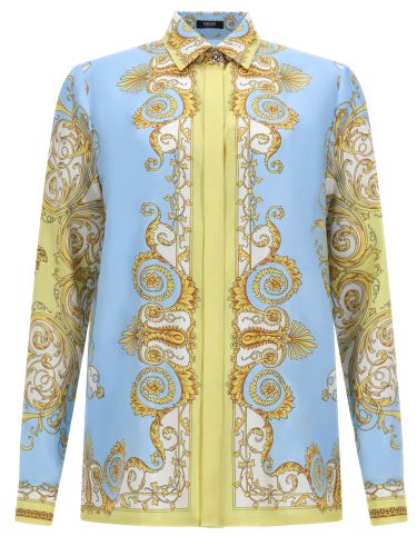 Versace "baroque" print shirt - versace - Modalova