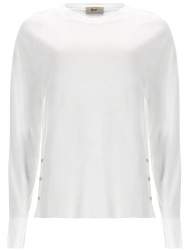 Herno maglia con bottoni laterali - herno - Modalova