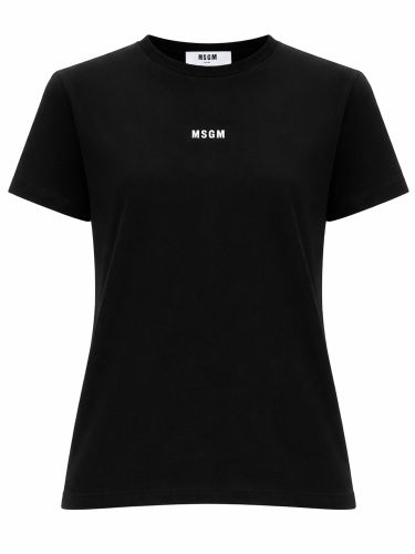 Msgm t-shirt con micro logo - msgm - Modalova