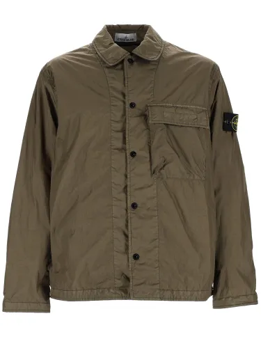 Stone island padded overshirt - stone island - Modalova