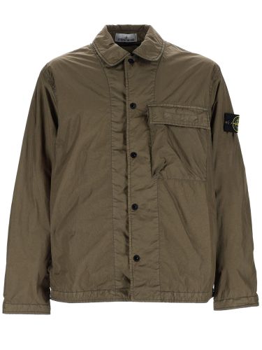 Stone island padded overshirt - stone island - Modalova