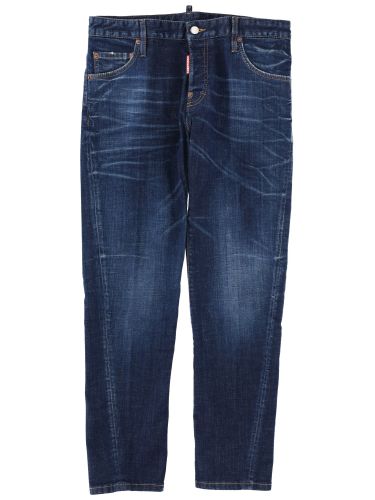 Dsquared cotton denim jeans - dsquared - Modalova