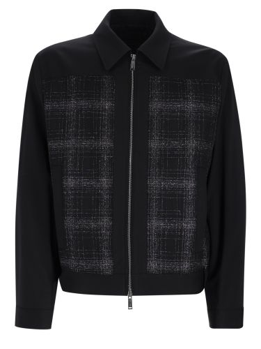 Bomber "evening" con motivo check - dsquared - Modalova