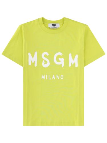 Msgm t-shirt con logo - msgm - Modalova