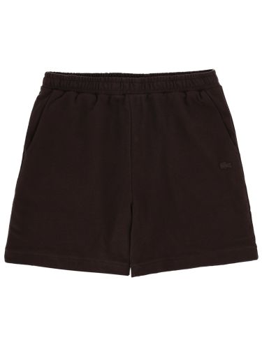 Lacoste shorts in cotone con logo - lacoste - Modalova