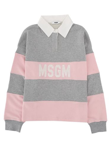 Msgm polo a maniche lunghe - msgm - Modalova