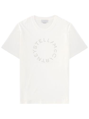 Stella mccartney t-shirt with logo - stella mccartney - Modalova