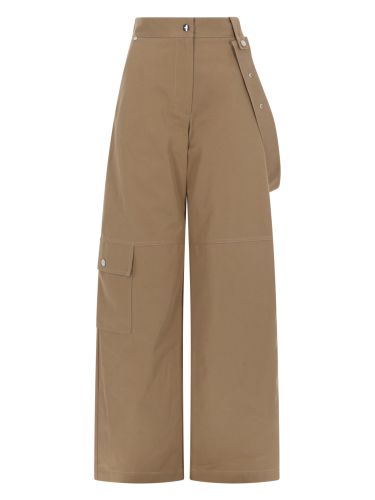 Msgm pantalone dritto in cotone - msgm - Modalova