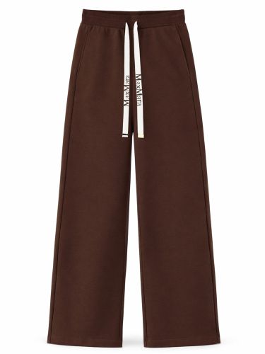 Loose-fitting cotton jersey pants - s max mara - Modalova