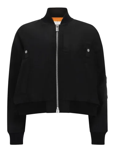Sacai cropped bomber jacket - sacai - Modalova