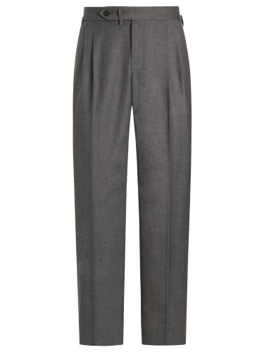 Dolce & gabbana wool canvas pants - dolce & gabbana - Modalova