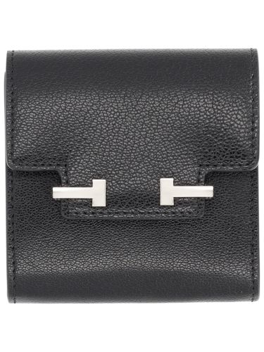 Tom ford leather card holder - tom ford - Modalova