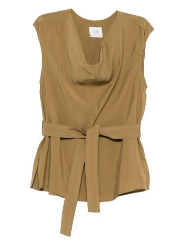 Alysi blouse with belt - alysi - Modalova