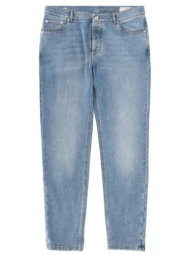 Traditional fit jeans - brunello cucinelli - Modalova