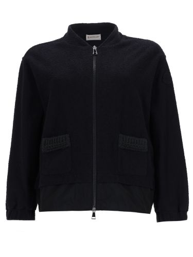 Moncler cardigan con zip - moncler - Modalova