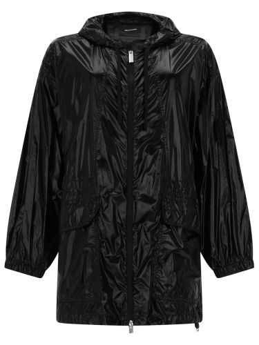Laminar parka corto con cappuccio - laminar - Modalova