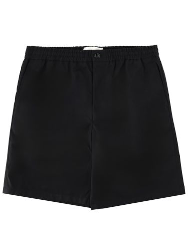 Shorts elasticizzati con logo - ami paris - Modalova