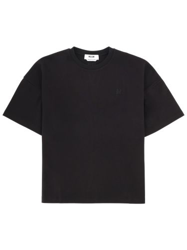 Msgm t-shirt in cotone - msgm - Modalova