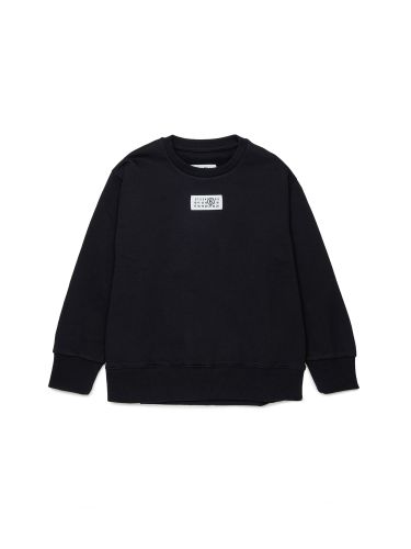 Sweatshirt with logo - mm6 maison margiela - Modalova